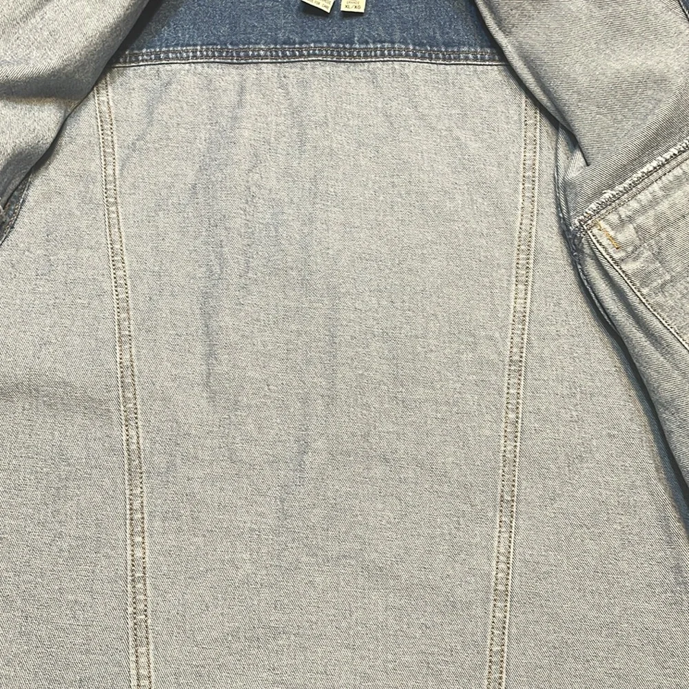 Vintage XL Eddie Bauer Denim Vest